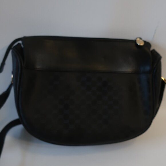 Authentic Womens Gucci Black Guccissima Sherry Web Ophidia Crossbody Handbag - Picture 5 of 16